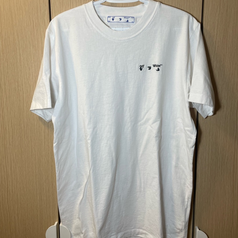 Off-White Logo Slim S/S Tee Sz L [Worn 1x]